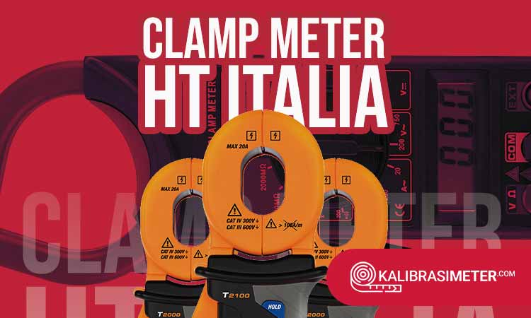 earth grounding clamp meter HT Italia
