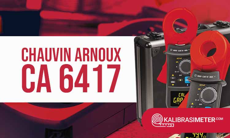 Earth Grounding Tester Chauvin Arnoux C.A 6417