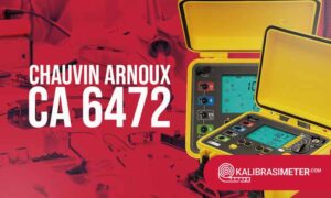 Earth Grounding Tester Chauvin Arnoux C.A 6472