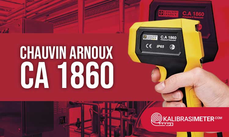 Infrared Thermometer Chauvin Arnoux C.A. 1860