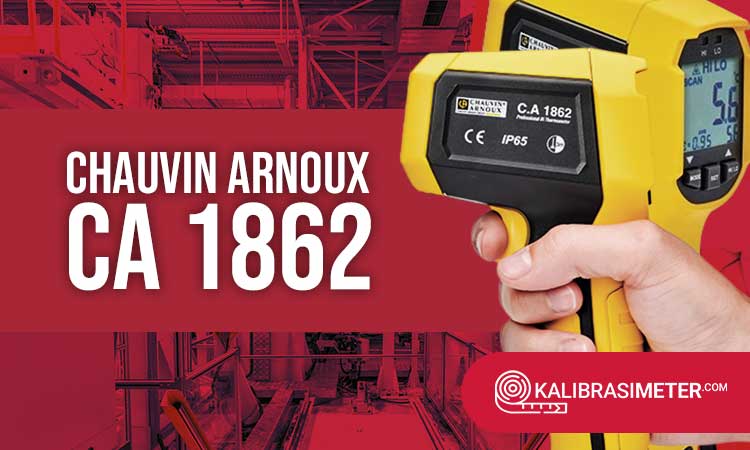 Infrared Thermometer Chauvin Arnoux C.A. 1862