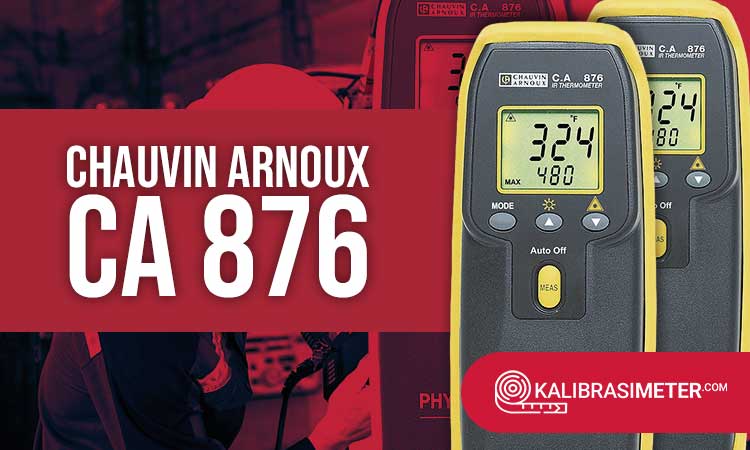 Infrared Thermometer Chauvin Arnoux C.A. 876
