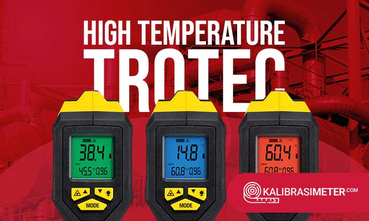 infrared thermometer high temperature Trotec