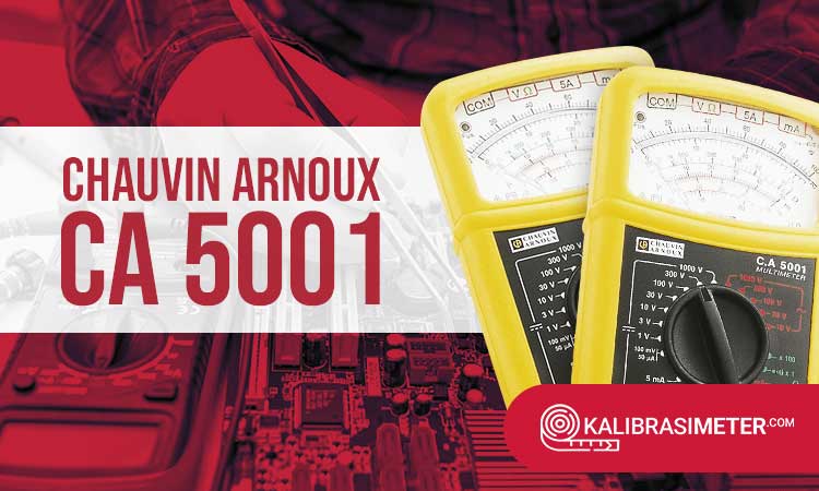 multimeter Chauvin Arnoux C.A. 5001