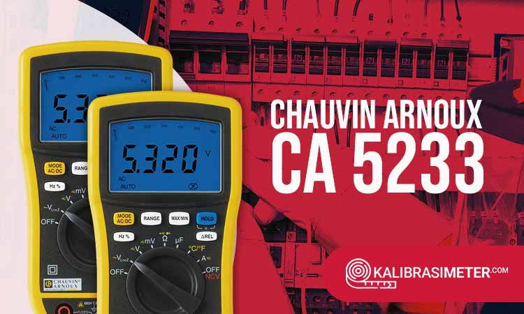 multimeter Chauvin Arnoux C.A. 5233