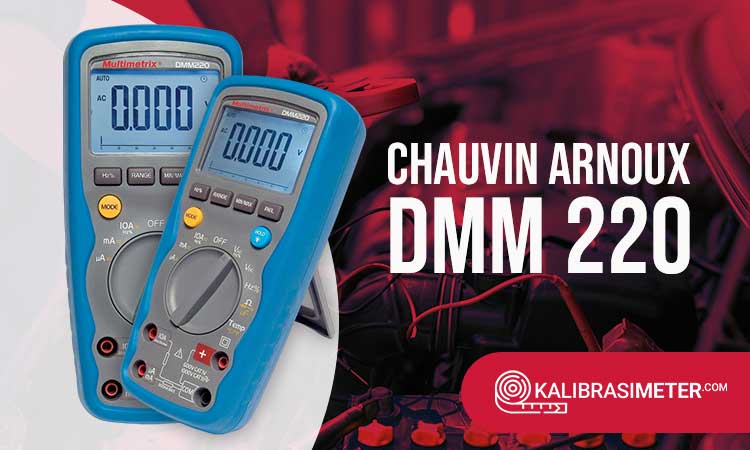 multimeter chauvin arnoux DMM220