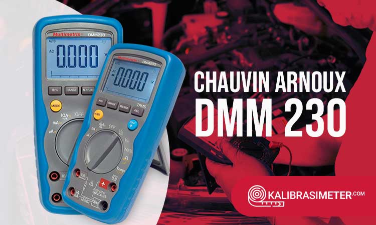 multimeter chauvin arnoux dmm230