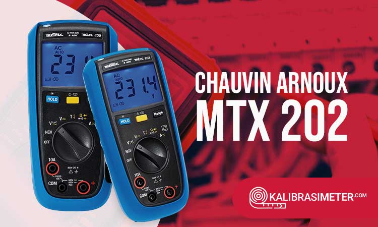 Multimeter Chauvin Arnoux MTX 202
