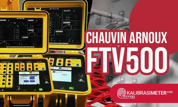 Photovoltaic Tester Chauvin Arnoux FTV500