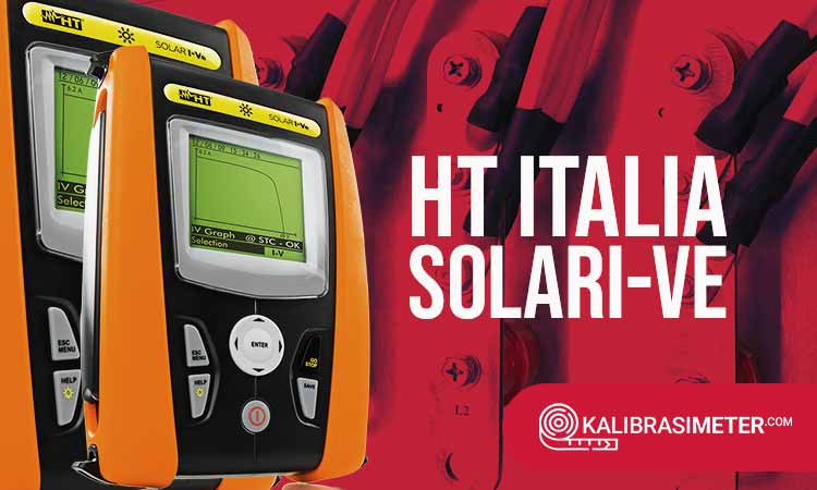 photovoltaic tester HT Italia SOLAR I-Ve