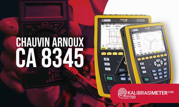 Power Quality Analyzer Chauvin Arnoux C.A. 8345