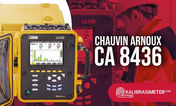 Power Quality Analyzer Chauvin Arnoux C.A. 8436