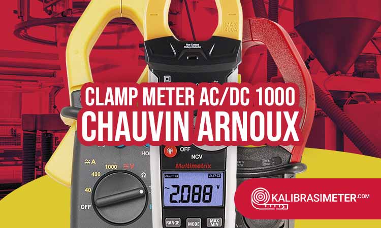 clamp meter AC/DC 1000 Chauvin Arnoux