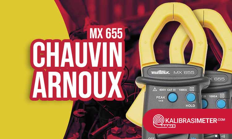 clamp meter Chauvin Arnoux MX 655
