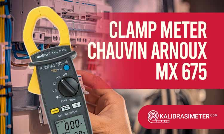 clamp meter Chauvin Arnoux MX 675