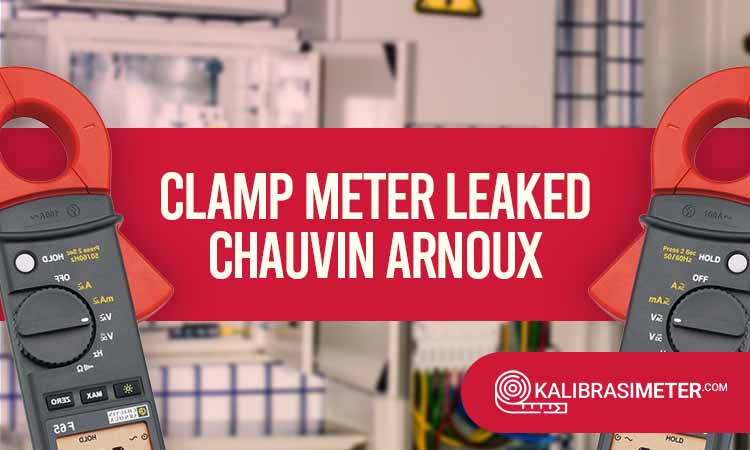 clamp meter leaked Chauvin Arnoux