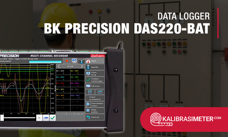 Data Logger BK Precision DAS220-BAT