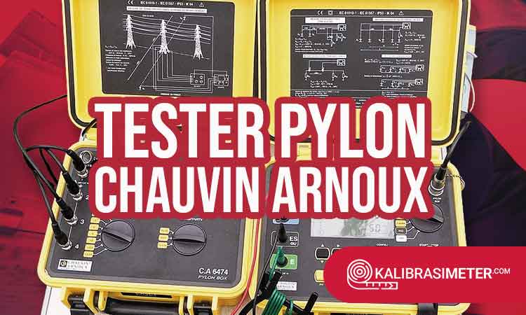 Earth grounding tester pylon Chauvin Arnoux