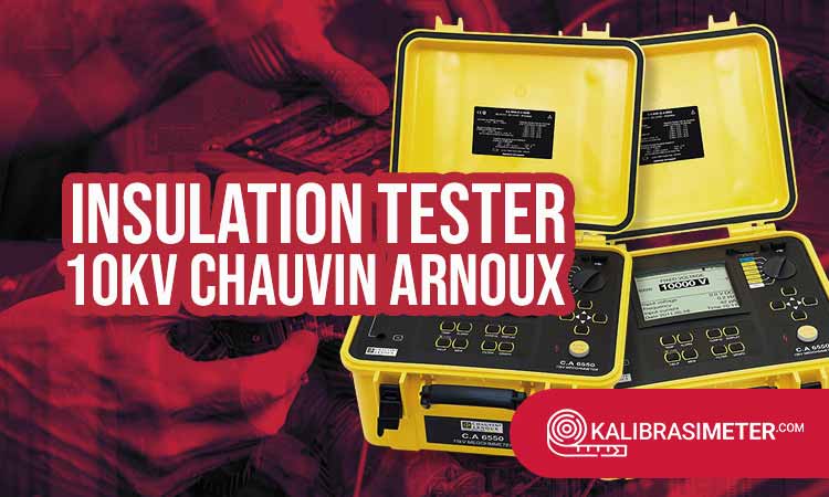Insulation Tester 10kV Chauvin Arnoux