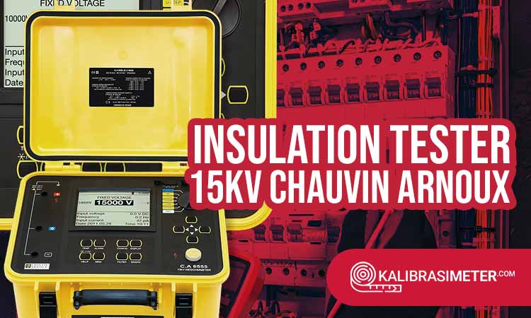 Insulation Tester 15kv Chauvin Arnoux