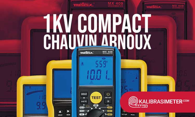 Insulation Tester 1kV Compact Chauvin Arnoux