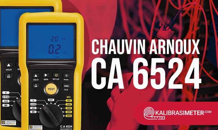 Insulation Tester Chauvin Arnoux C.A 6524