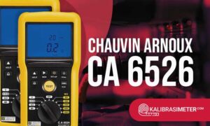 insulation tester Chauvin Arnoux C.A 6526