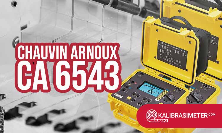 Insulation Tester Chauvin Arnoux C.A 6543