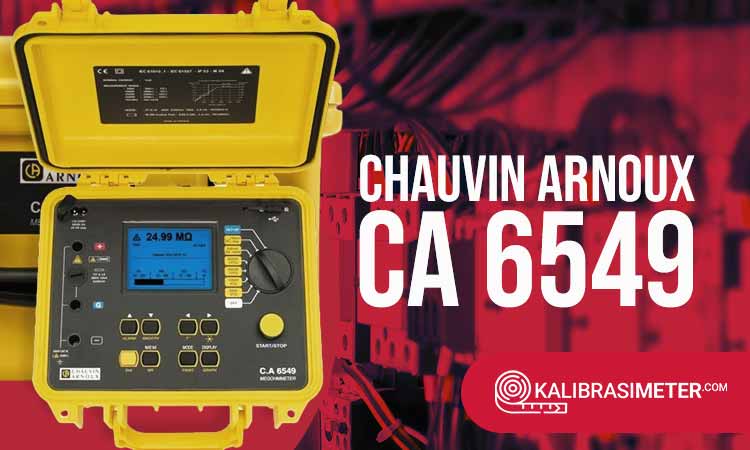 Insulation Tester Chauvin Arnoux CA 6549