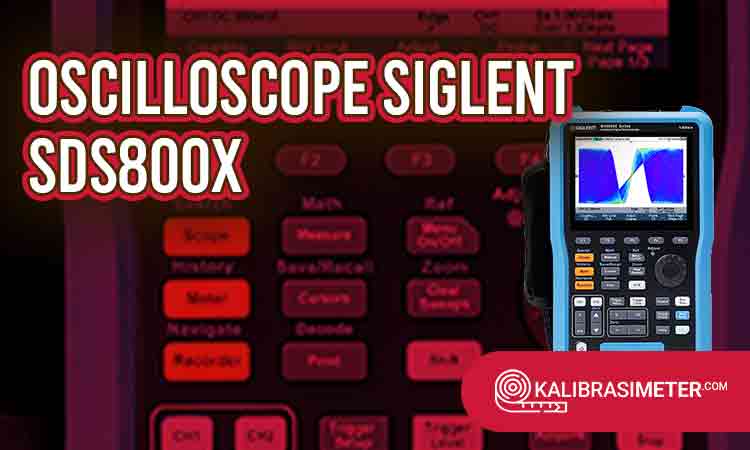 oscilloscope Siglent SDS800X