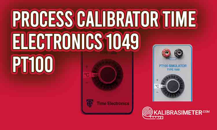 process calibrator Time Electronics 1049 Pt100