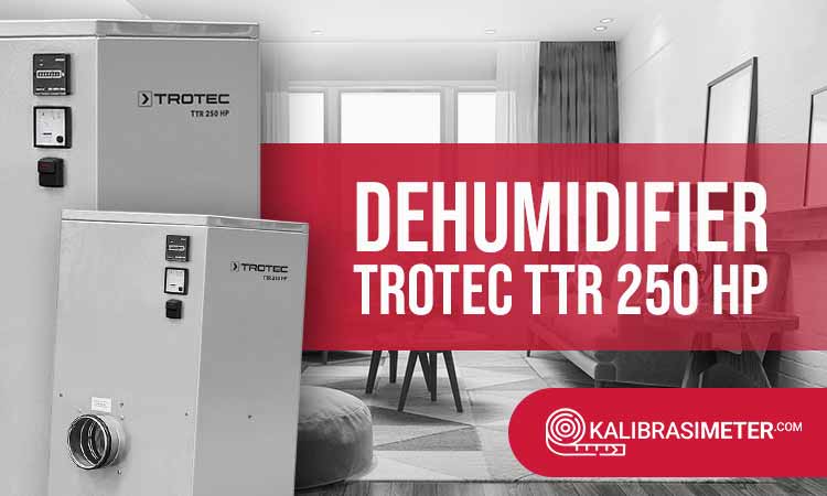 Stainless Steel Desiccant Dehumidifier Trotec TTR 250 HP