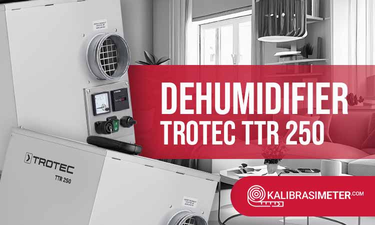 Stainless Steel Desiccant Dehumidifier Trotec TTR 250